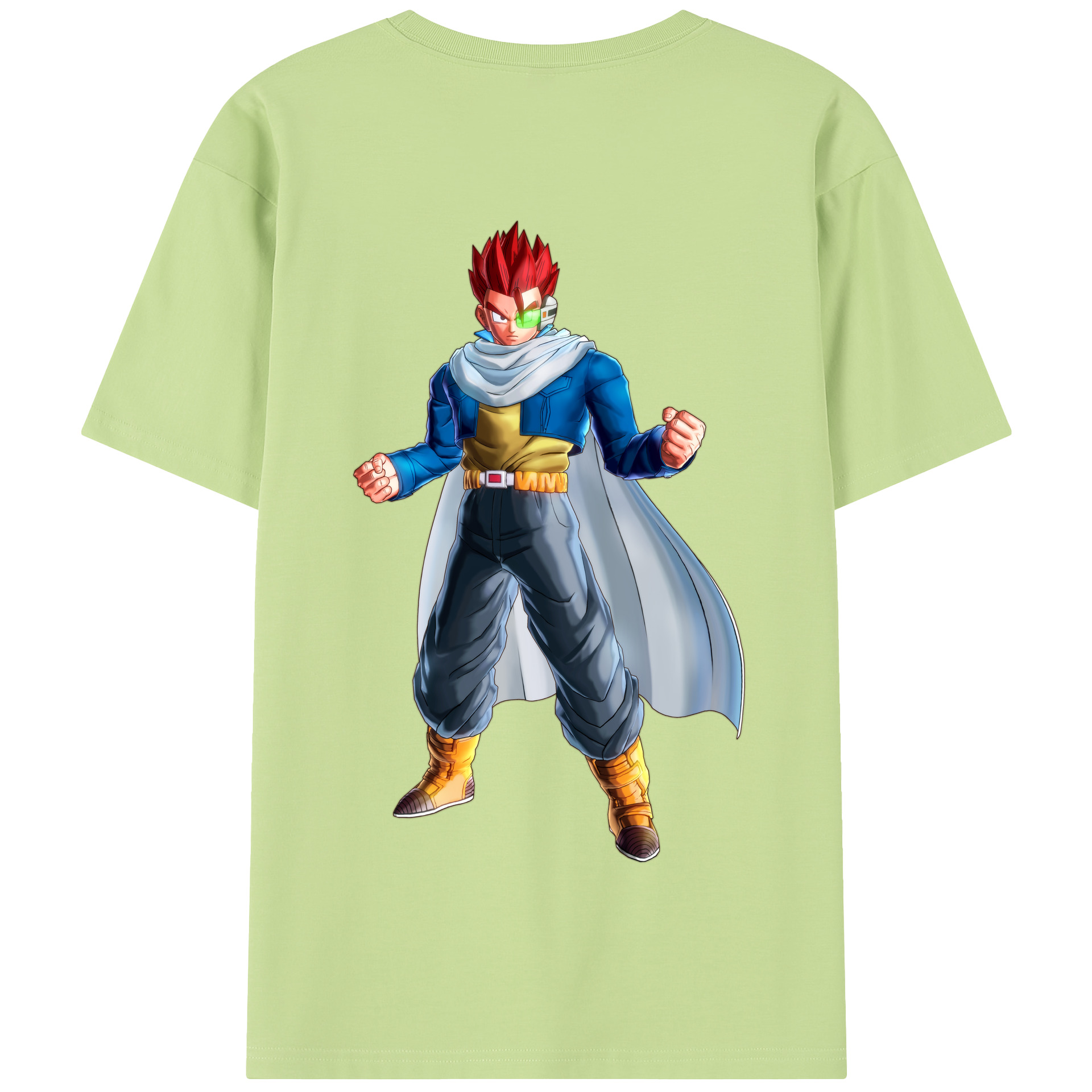 （画像用） ドラゴンボール 孫 悟飯（そんごはん）DRAGON BALL Son Gohan 綿100％半袖Tシャツ（背面プリント）